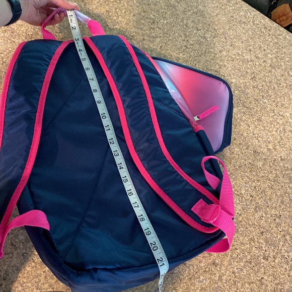 NWT Fuel 2 for 1 Backpack Lunch Bag Combo Pink and Blue - Picture 4 of 17